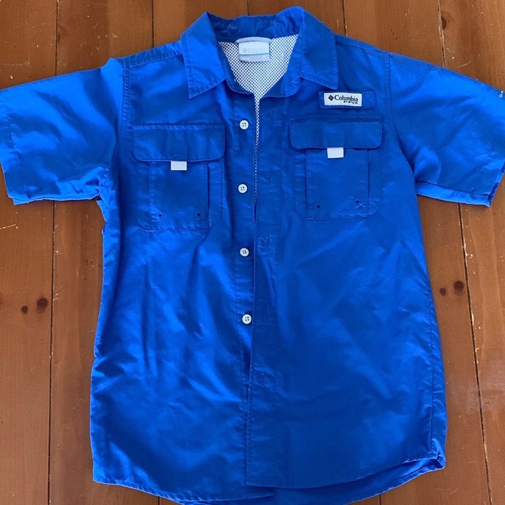 Columbia PFG fishing shirt- boys